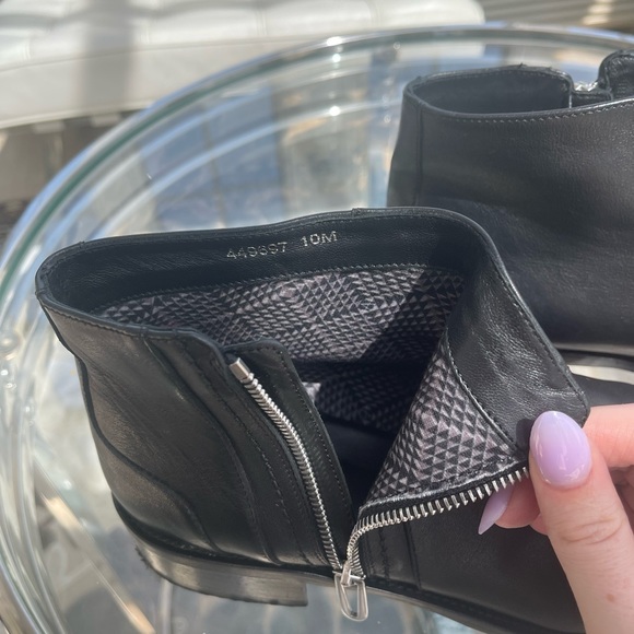 Aquatalia Black Leather Chelsea Boot, EUC - Picture 7 of 8